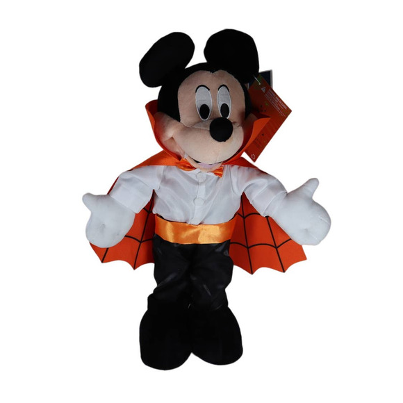 Mickey & Minnie Mouse Halloween Door Greeter Vampire Set of 2 NWT - Picture 2 of 6